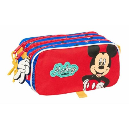 Trousse Fourre-Tout Triple Mickey Mouse Good Day 21