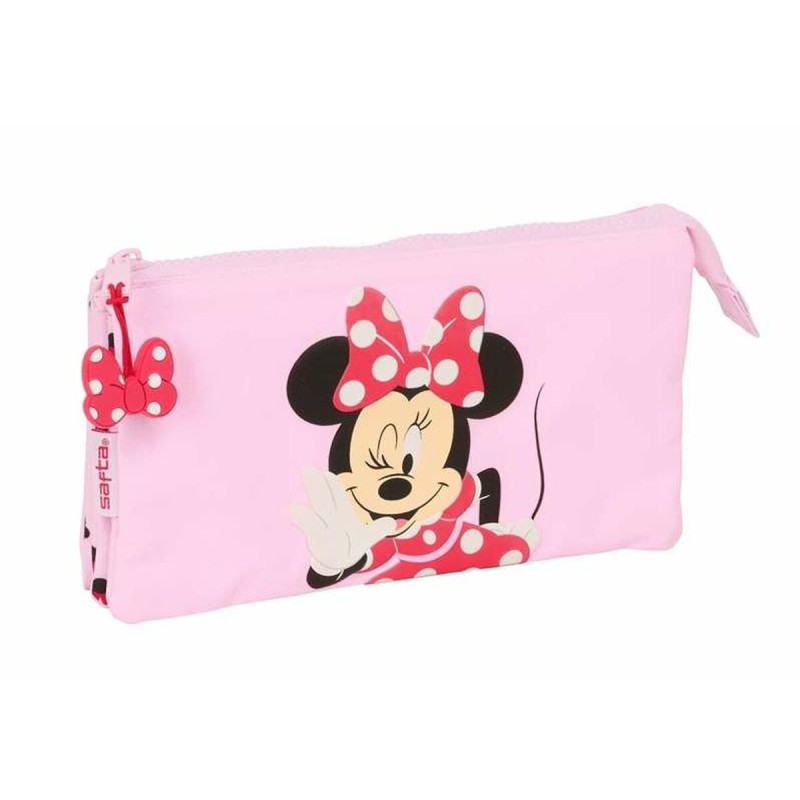 Fourre-tout Minnie Mouse Rose 22 x 12 x 3 cm