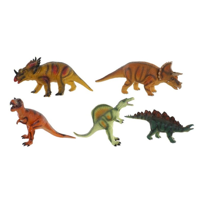 Dinosaure DKD Home Decor 6 Unités 48 x 23 x 34