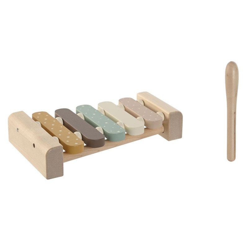 Jouet musical Home ESPRIT Bois 22 x 13 x 5 cm Xylophone