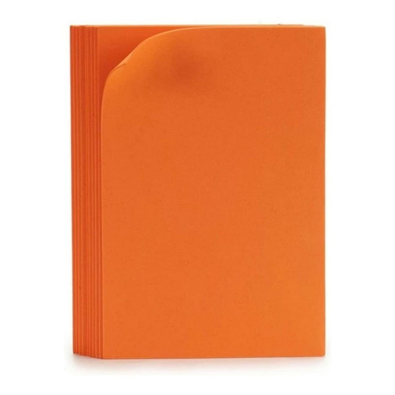 Feuille de Mousse Pincello 1804049-006 Orange 20 x 30 cm (10 Unités)