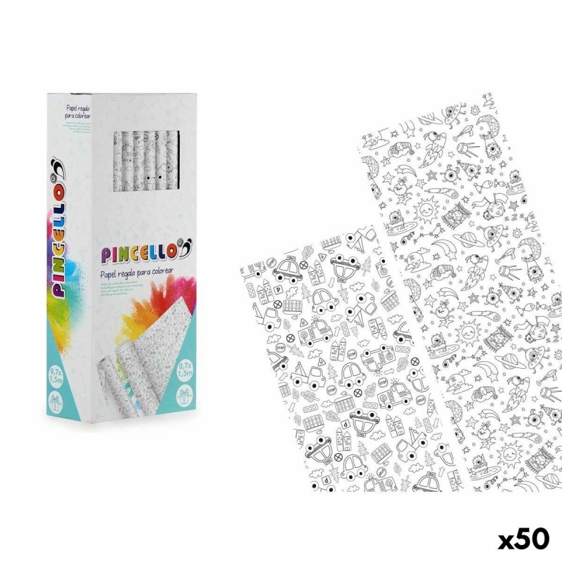 Papier-cadeau Pincello 80GR - COLOREAR 0