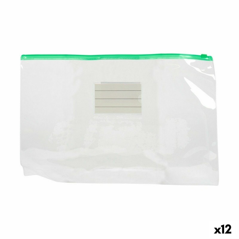 Enveloppes Pincello 12 A4 Plastique Fermeture automatique