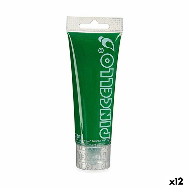 Peinture acrylique Pincello AC75-3 Vert foncé 75 ml (12 Unités)