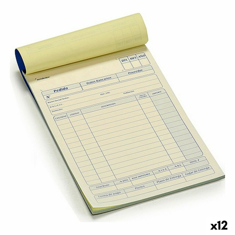 Carnet de commandes Pincello AR1607145 14 x 0