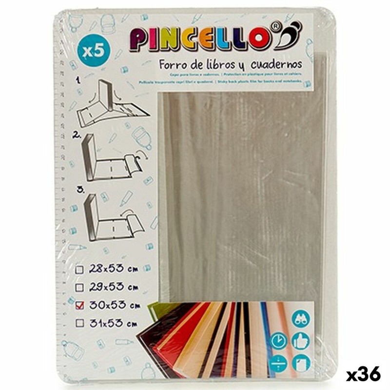 Couverture de livre adhésive Pincello 1805003 Plastique