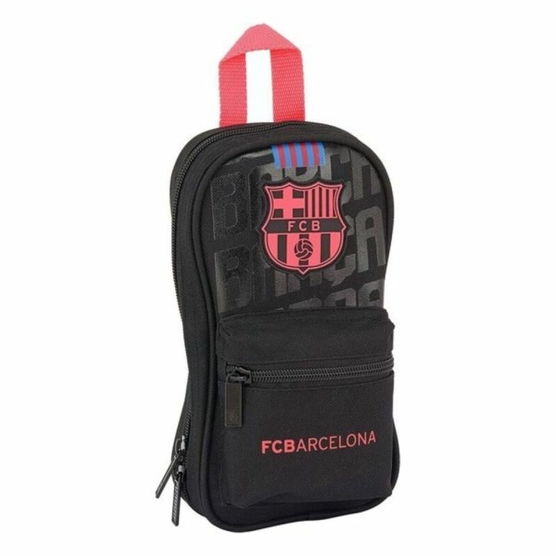 Plumier sac à dos F.C. Barcelona Noir 12 x 23 x 5 cm (33 Pièces)