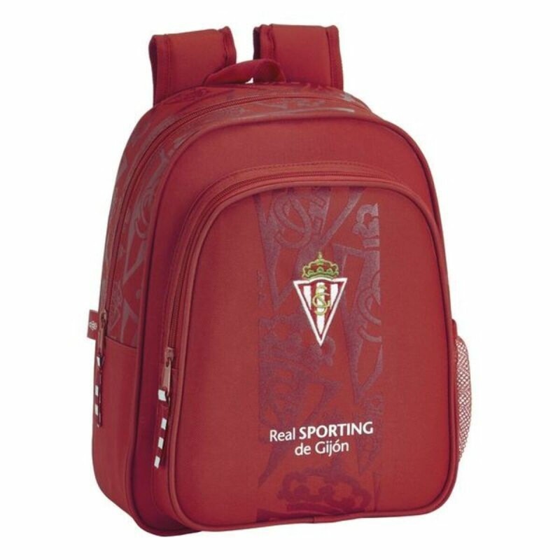 Sac à dos enfant Real Sporting de Gijón Rouge