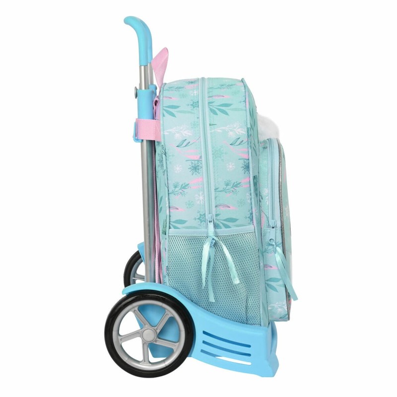 Cartable Frozen One heart Vert turquoise 33 x 42 x 14 cm