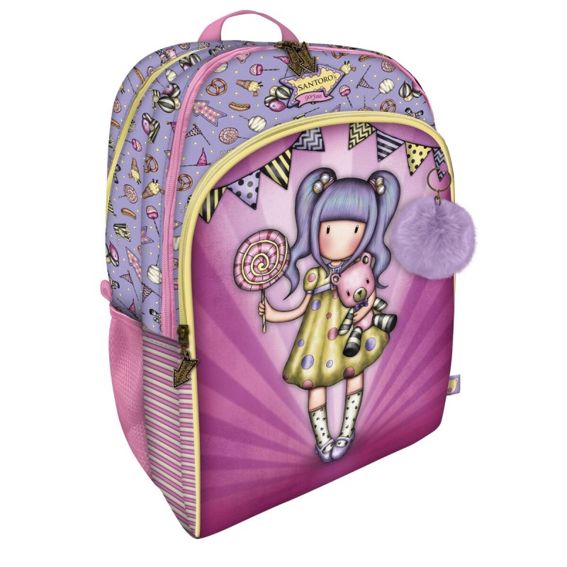 Cartable Gorjuss First prize Lila 34.5 x 43.5 x 22 cm