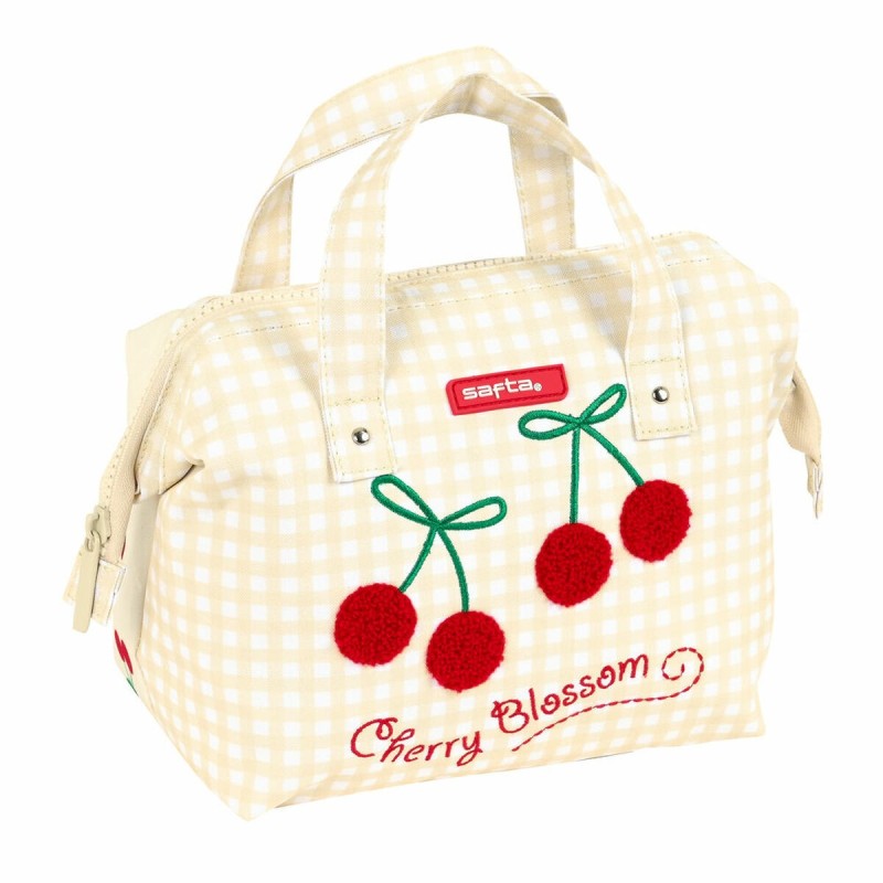 Trousse de Toilette Safta Cherry Beige 26.5 x 17.5 x 12.5 cm