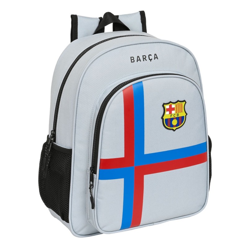 Cartable F.C. Barcelona Gris 32 x 38 x 12 cm