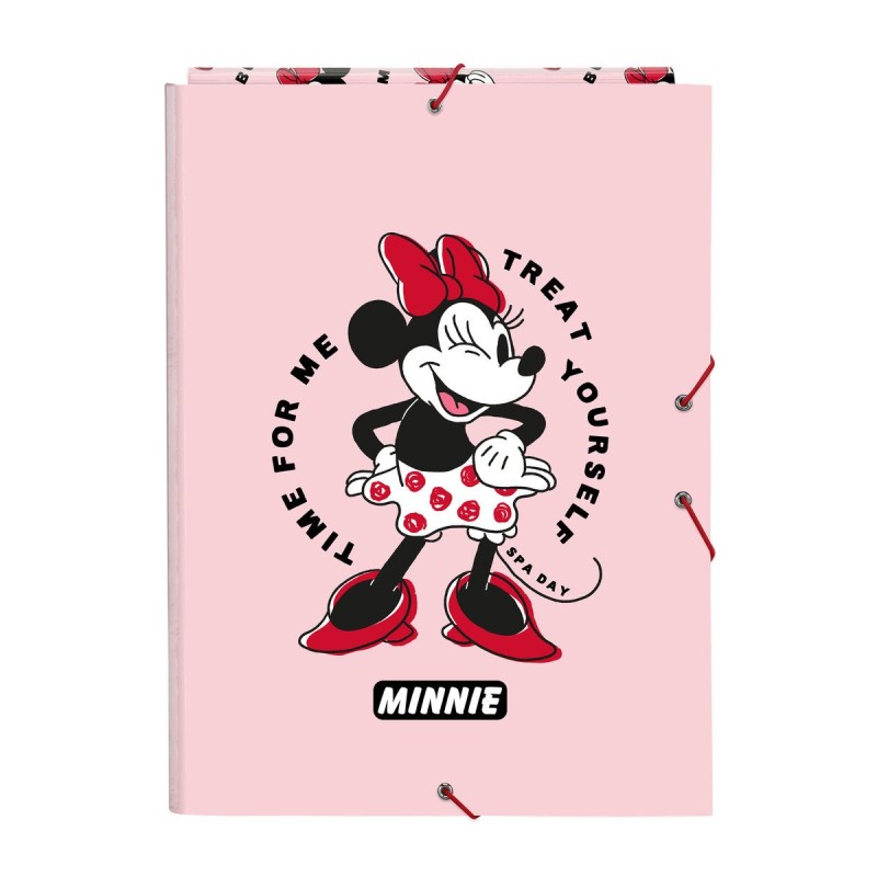 Classeur Minnie Mouse Me time Rose A4