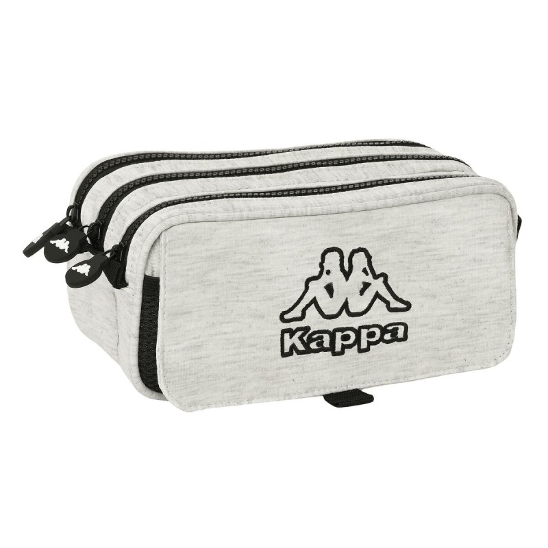 Trousse Fourre-Tout Triple Kappa Grey knit Gris (21