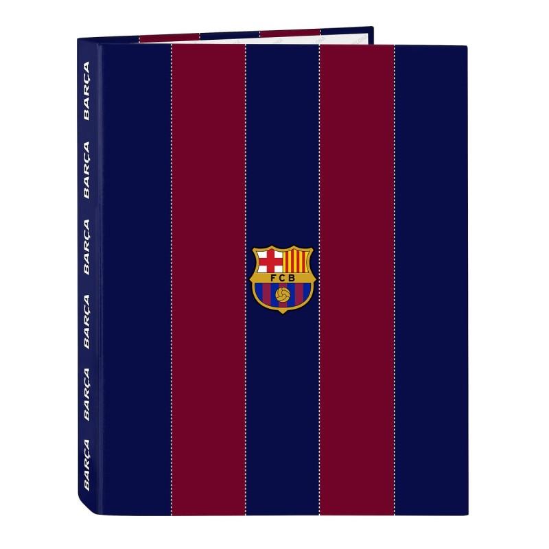 Reliure à anneaux F.C. Barcelona Rouge Blue marine A4 26.5 x 33 x 4 cm