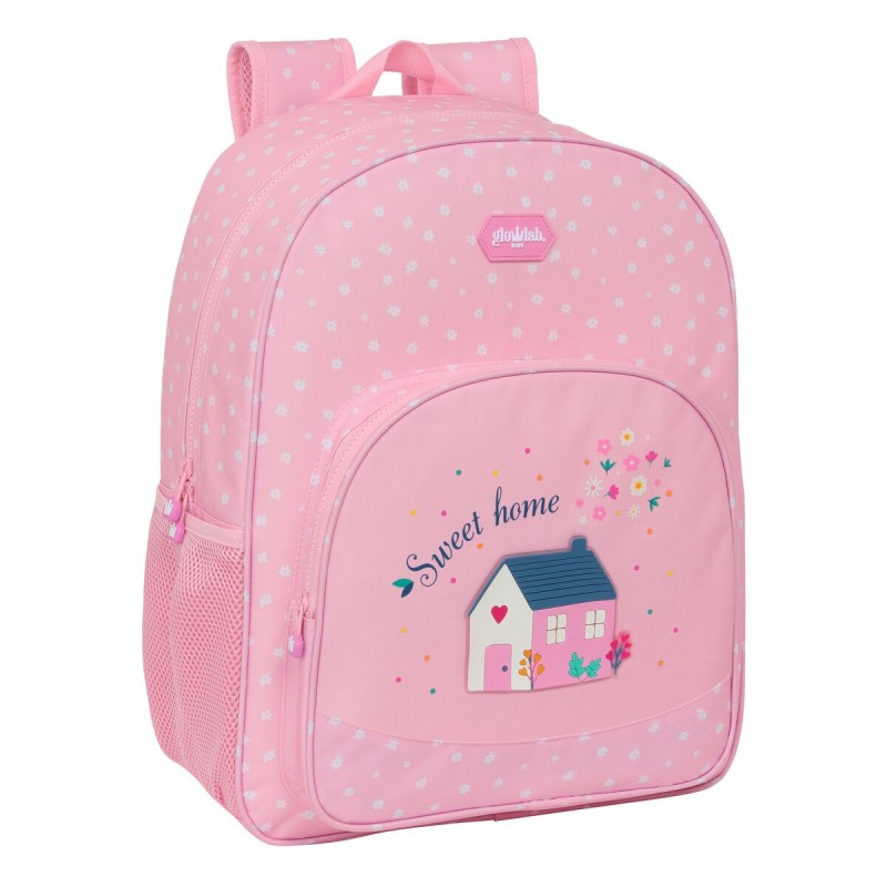 Cartable Glow Lab Sweet home Rose 33 x 42 x 14 cm