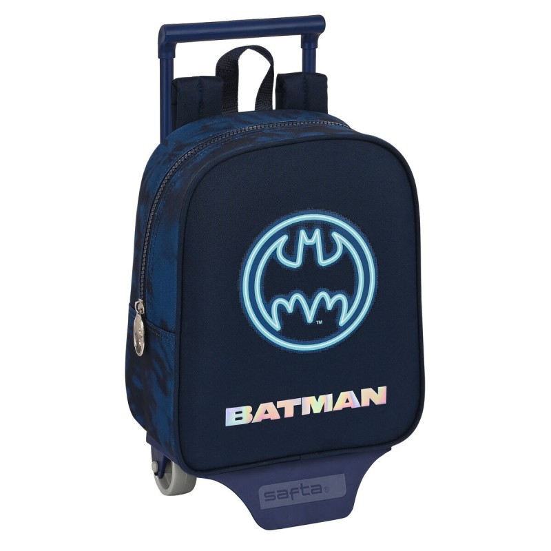 Cartable à roulettes Batman Legendary Blue marine 22 x 27 x 10 cm