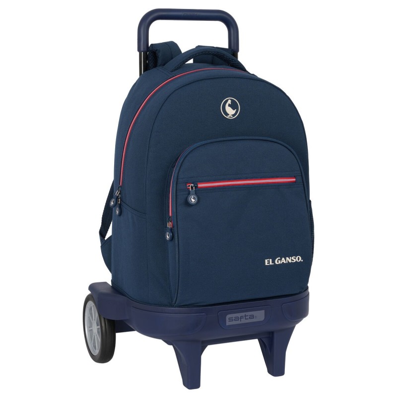 Cartable à roulettes El Ganso Classic Blue marine 33 X 45 X 22 cm