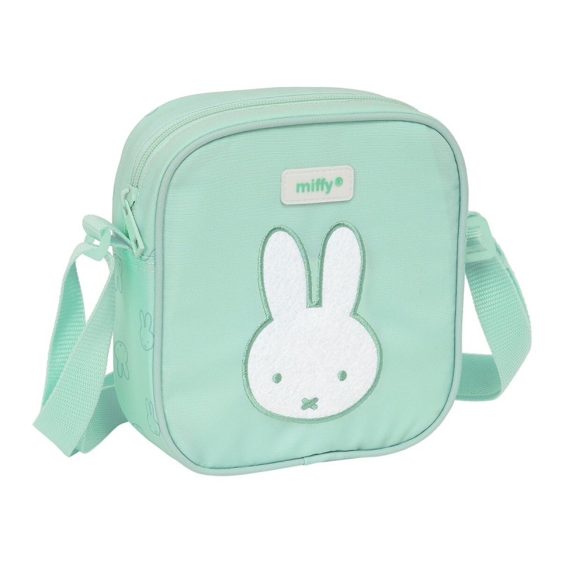 Sac à Bandoulière Miffy Menta Menthe 16 x 18 x 4 cm