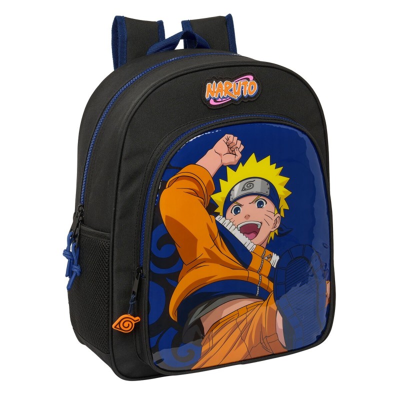 Cartable Naruto Ninja Bleu Noir 32 x 38 x 12 cm