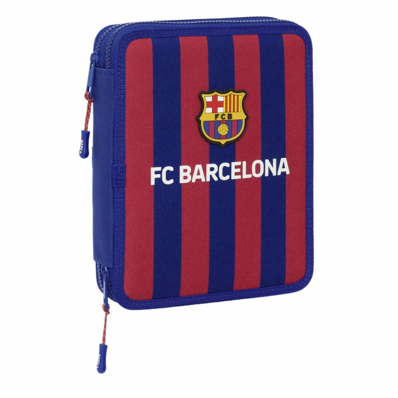 Plumier double F.C. Barcelona 24/25 Bordeaux Blue marine