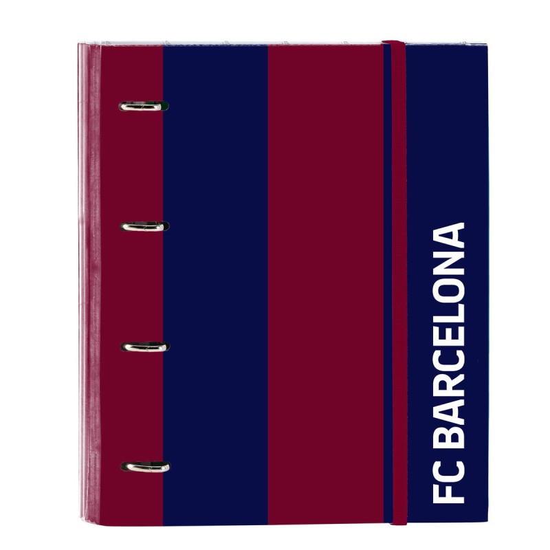 Reliure à anneaux F.C. Barcelona 24/25 Bordeaux Blue marine 27 x 32 x 3.5 cm