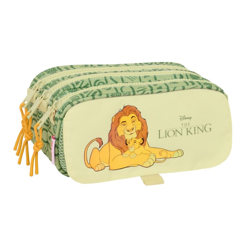 Trousse Fourre-Tout Triple Mufasa Vert Beige 21