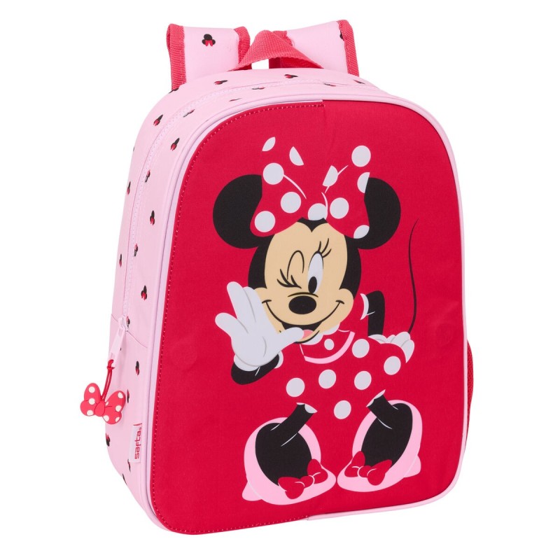 Cartable Minnie Mouse Naive Rose 26 x 34 x 11 cm