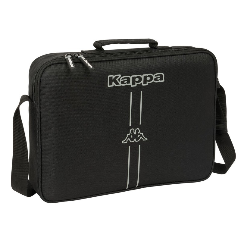 Cartable Kappa Dark Noir 38 x 28 x 6 cm