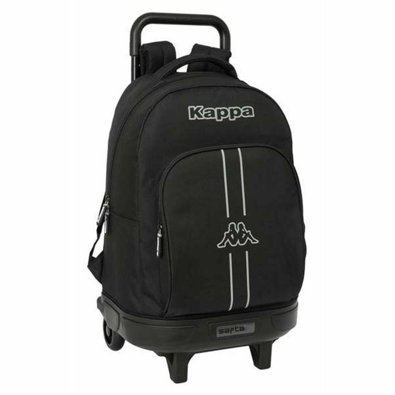 Cartable Kappa Dark Noir 33 x 45 x 22 cm