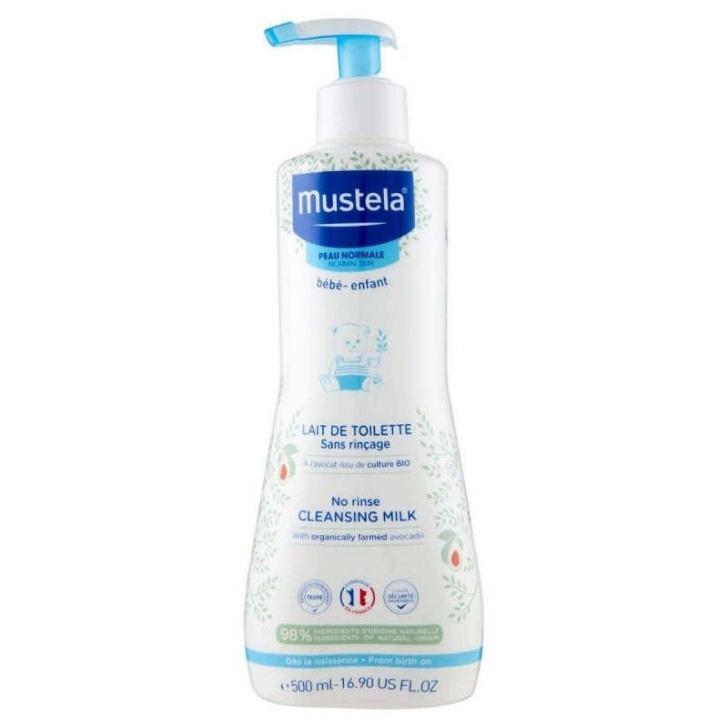 Eau Nettoyante sans Rinçage pour Bébé Mustela 500 ml