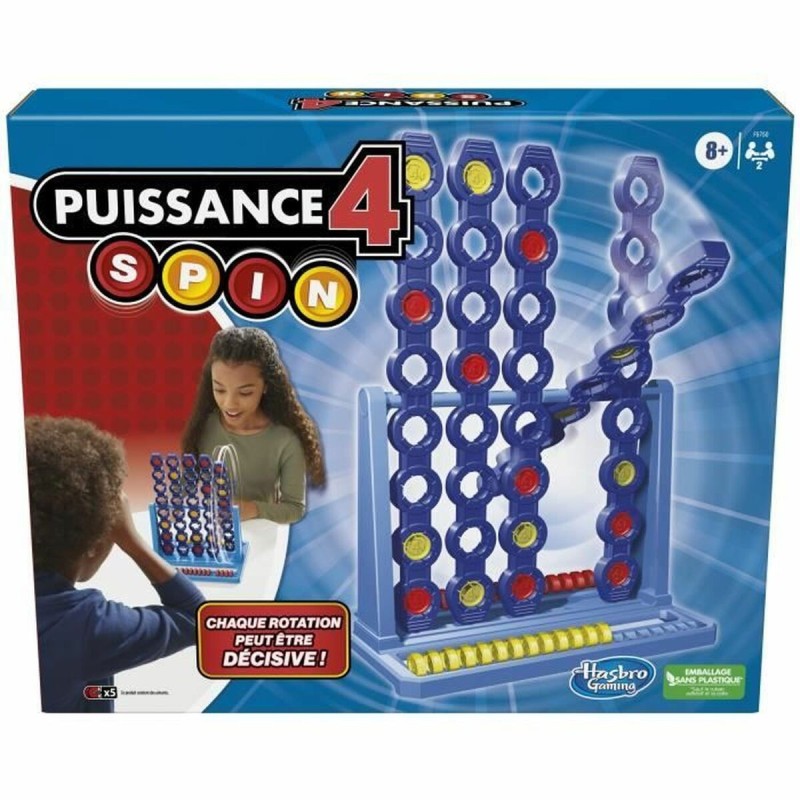 Jeu de société Hasbro Puissance 4 Spin (FR)