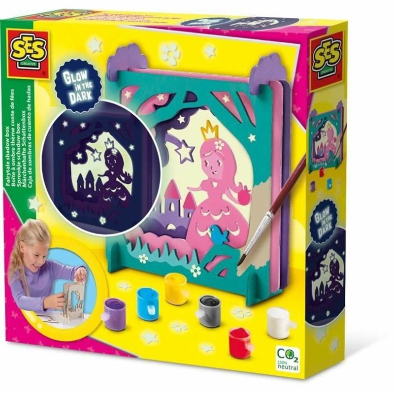 Kit de Dessin SES Creative glows in the dark