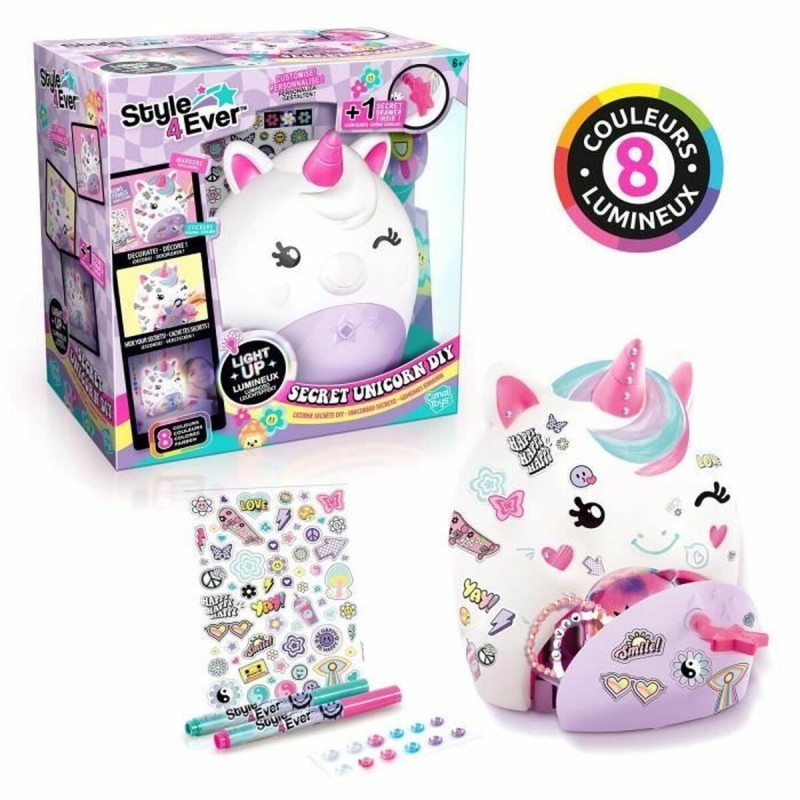 Kit de Dessin Canal Toys Secret Unicorn Lamp