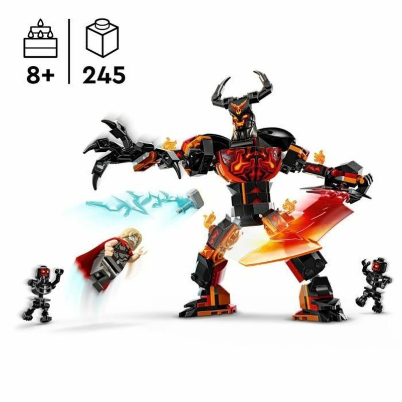 Set de construction Lego 76289 Thor vs. Surtur 245 Pièces