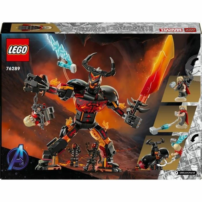 Set de construction Lego 76289 Thor vs. Surtur 245 Pièces