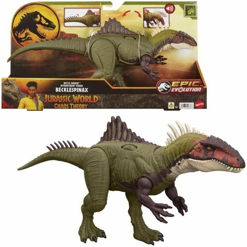 Figurine d’action Jurassic World Becklespinax HXF52 Dinosaure Son