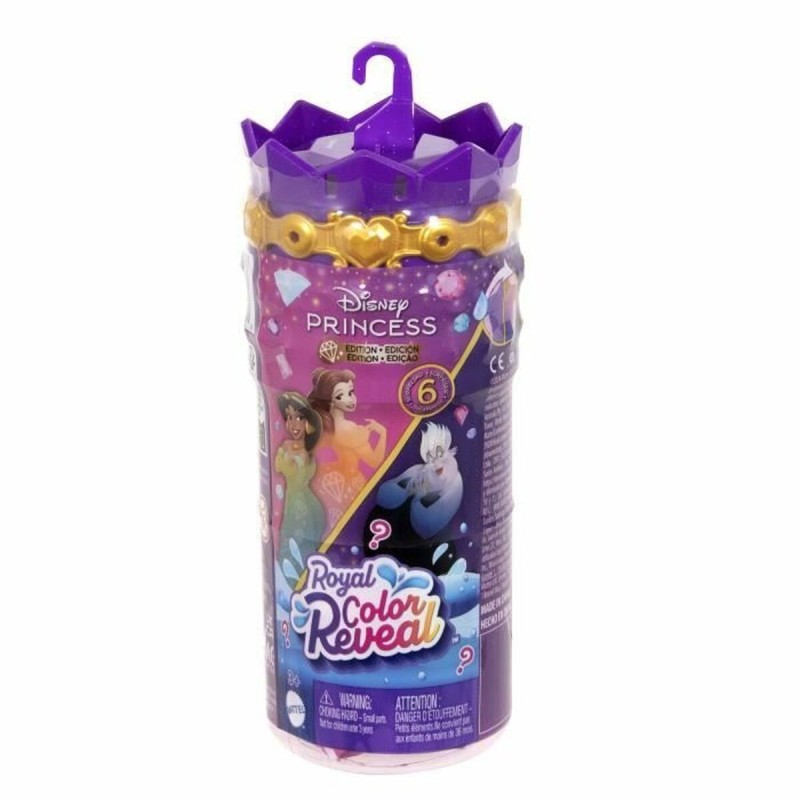 Poupon avec accessoires Disney Princess Royalty Color Reveal