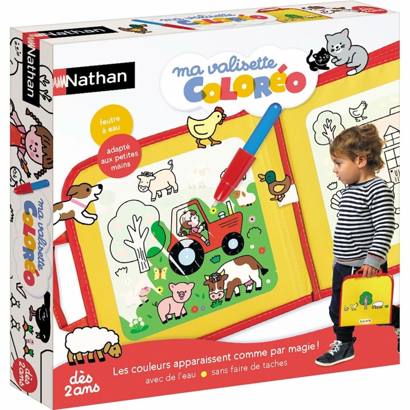 Kit de Dessin Nathan MY COLOREO SUITCASE