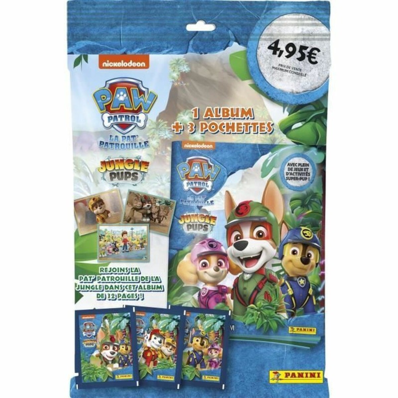 Album d'autocollants Panini Paw Patrol Jungle Mission