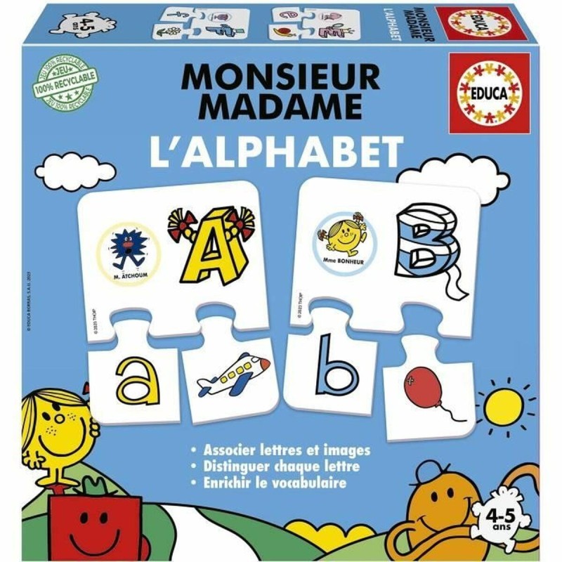 Jouet Educatif Educa Mr. Men and Women