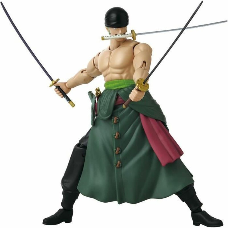 Personnage articulé One Piece Anime Heroes: Zoro Style 3 Swords 17 cm