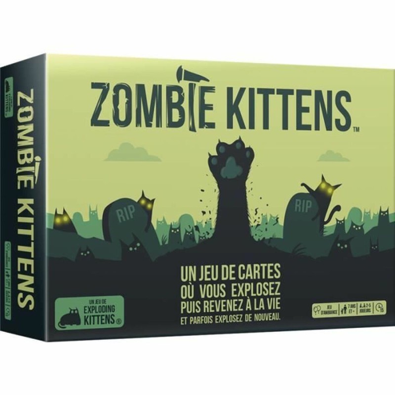 Jeu de société Asmodee Zombie Kittens