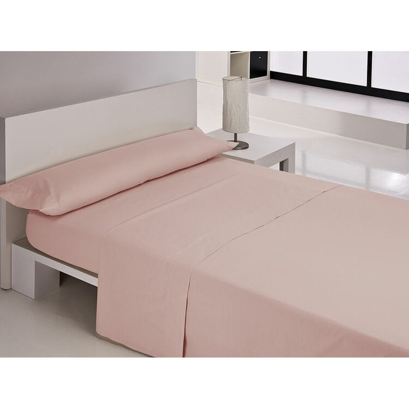 Jeu de draps Carla Rubini DENVER Rose Lit 1 persone