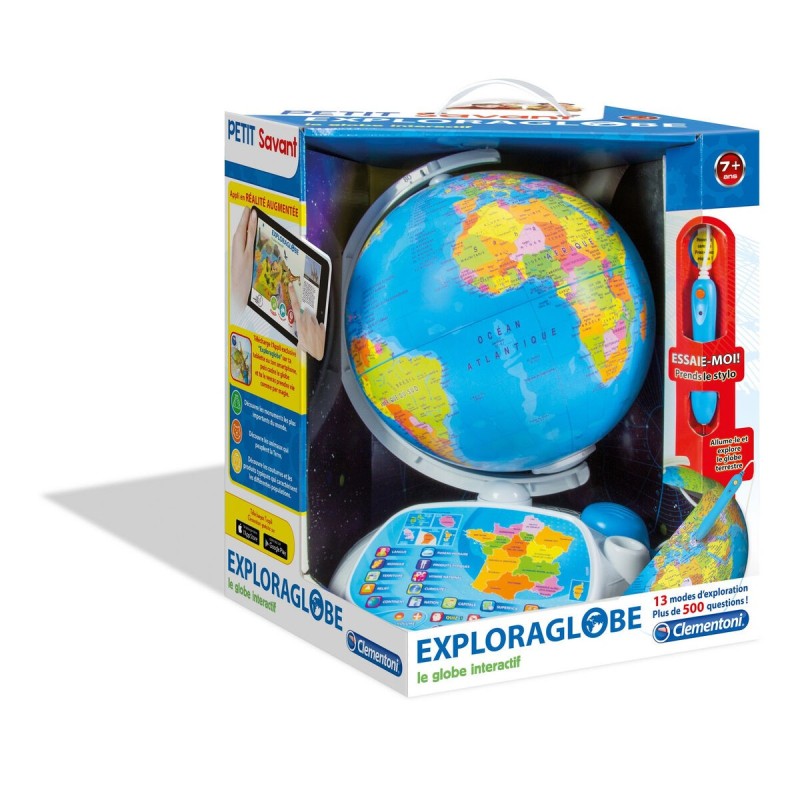 Globe Terrestre Interactif Clementoni Plastique FR