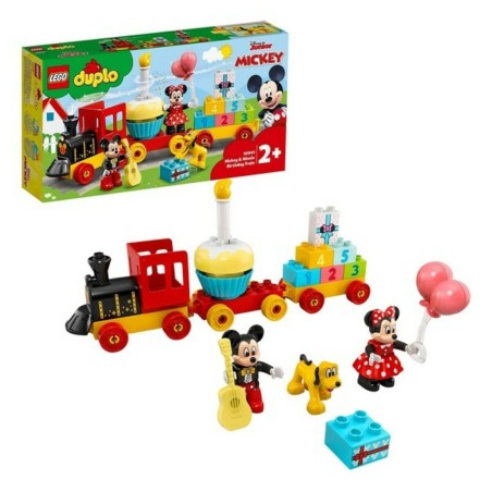 Playset Duplo Mickey and Minnie Birthday Train Lego 10941 Mickey and Minnie Birthday Train 36 cm