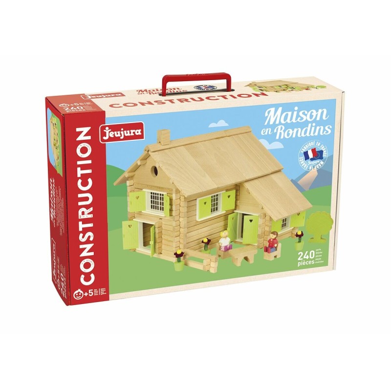 Playset Jeujura  Log house 240 Pièces