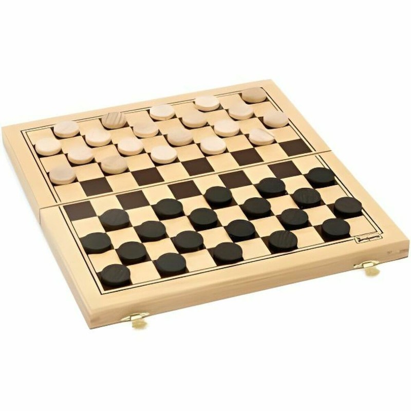 Jeu d'Échecs Jeujura 8131 Bois Carton