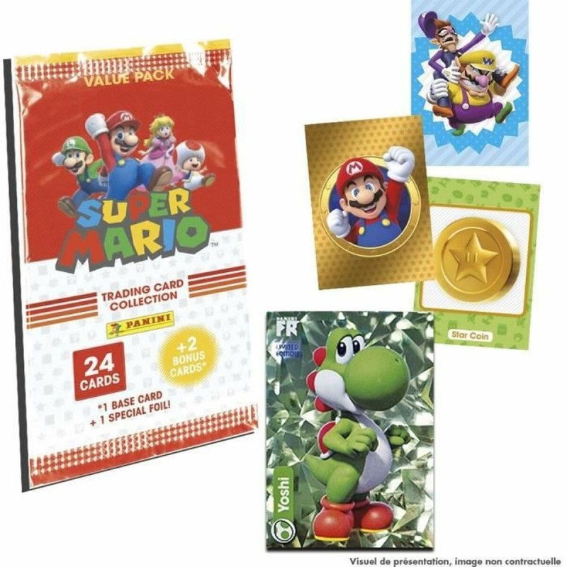 Pack d'images Panini Super Mario Trading Cards (FR)