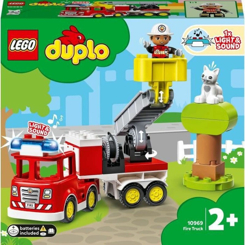 Playset Lego DUPLO Town 10969 Fire Truck 21 Pièces